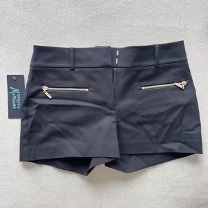 Guess black zipper pocket shorts